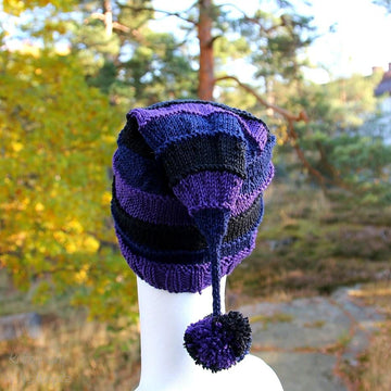 Pointy Pompom Hat