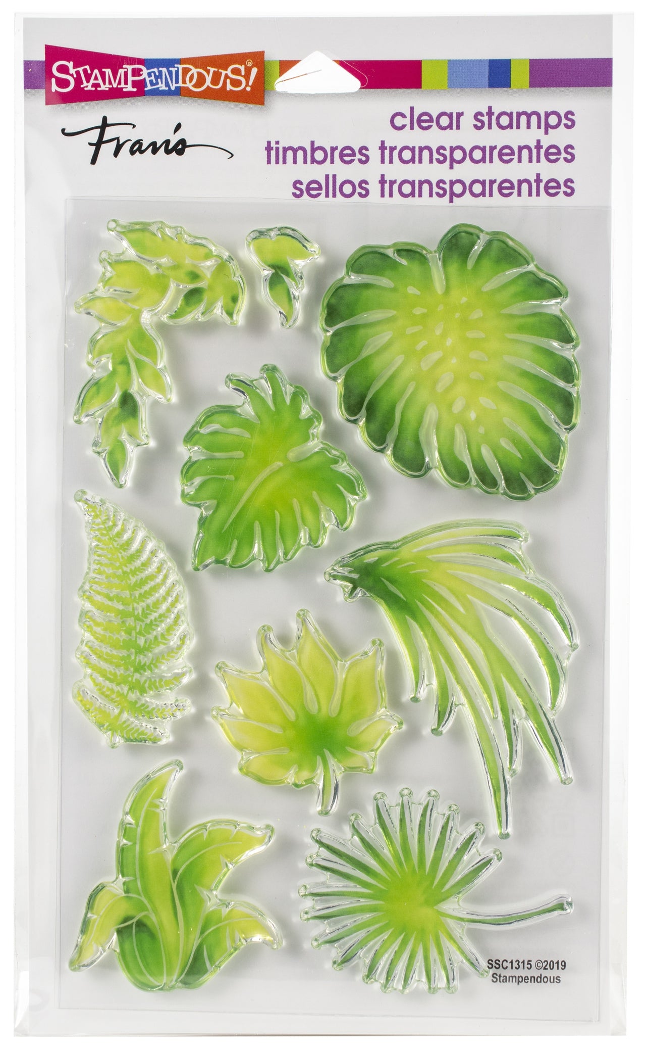 Stampendous Perfectly Clear Stamps - Jungle Greenery