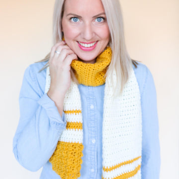 Honey Mustard Scarf