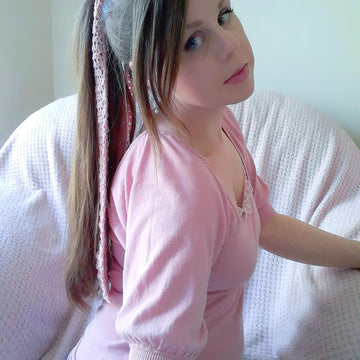 Crochet Vintage Hair Scarf Pattern
