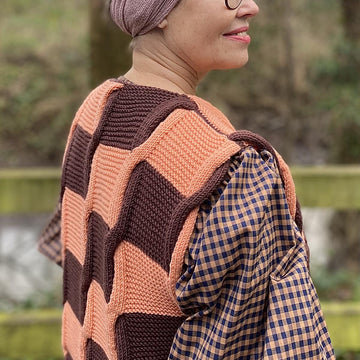 Patchwork Cable Vest