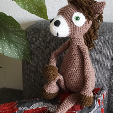 Crochet Pattern Long Legged Horse Galoppi!