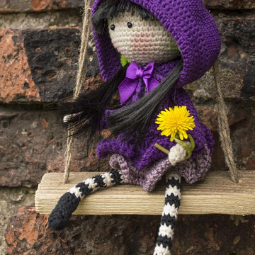 Iris flower Doll