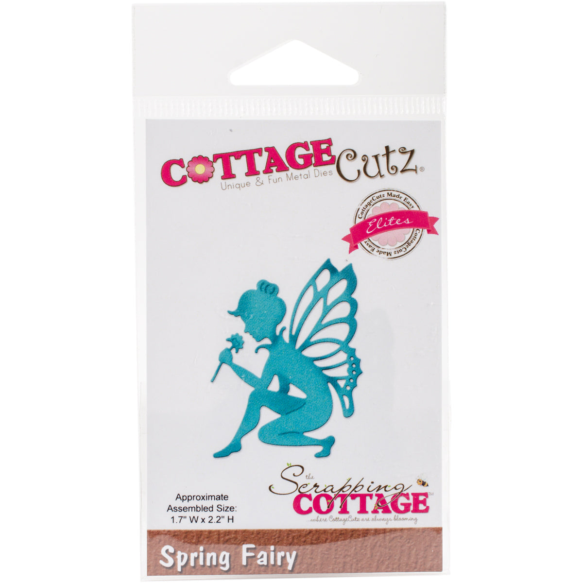 CottageCutz Elites Die - Spring Fairy, 1.7"X2.2"