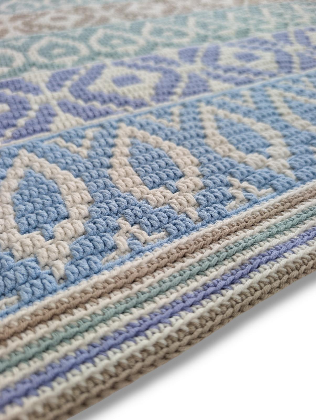 Fjordlight Mosaic Blanket