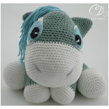 Green pony