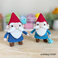 Leif the Gnome Amigurumi Crochet Pattern