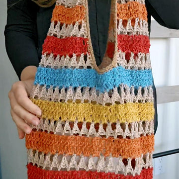 Katia Raffia Bag