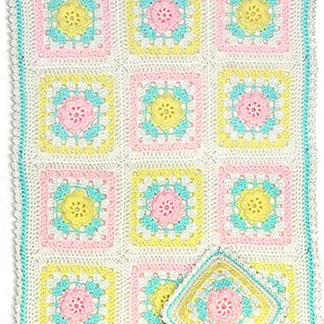 "Annabelle's Rose  Blankie & Pillow Set"