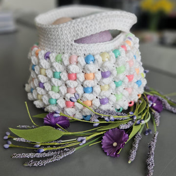 Beaded Easter Basket