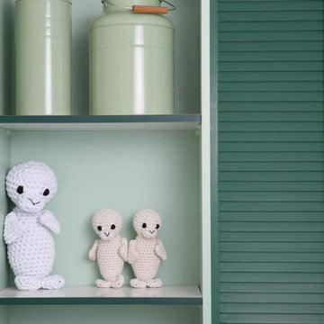 Seals Paco and Pingo Toys in Hoooked Eco Barbante - Downloadable PDF
