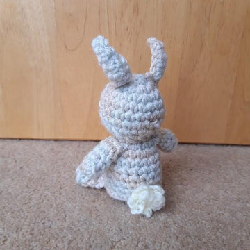 Amigurumi ballet bunny plushie crochet pattern