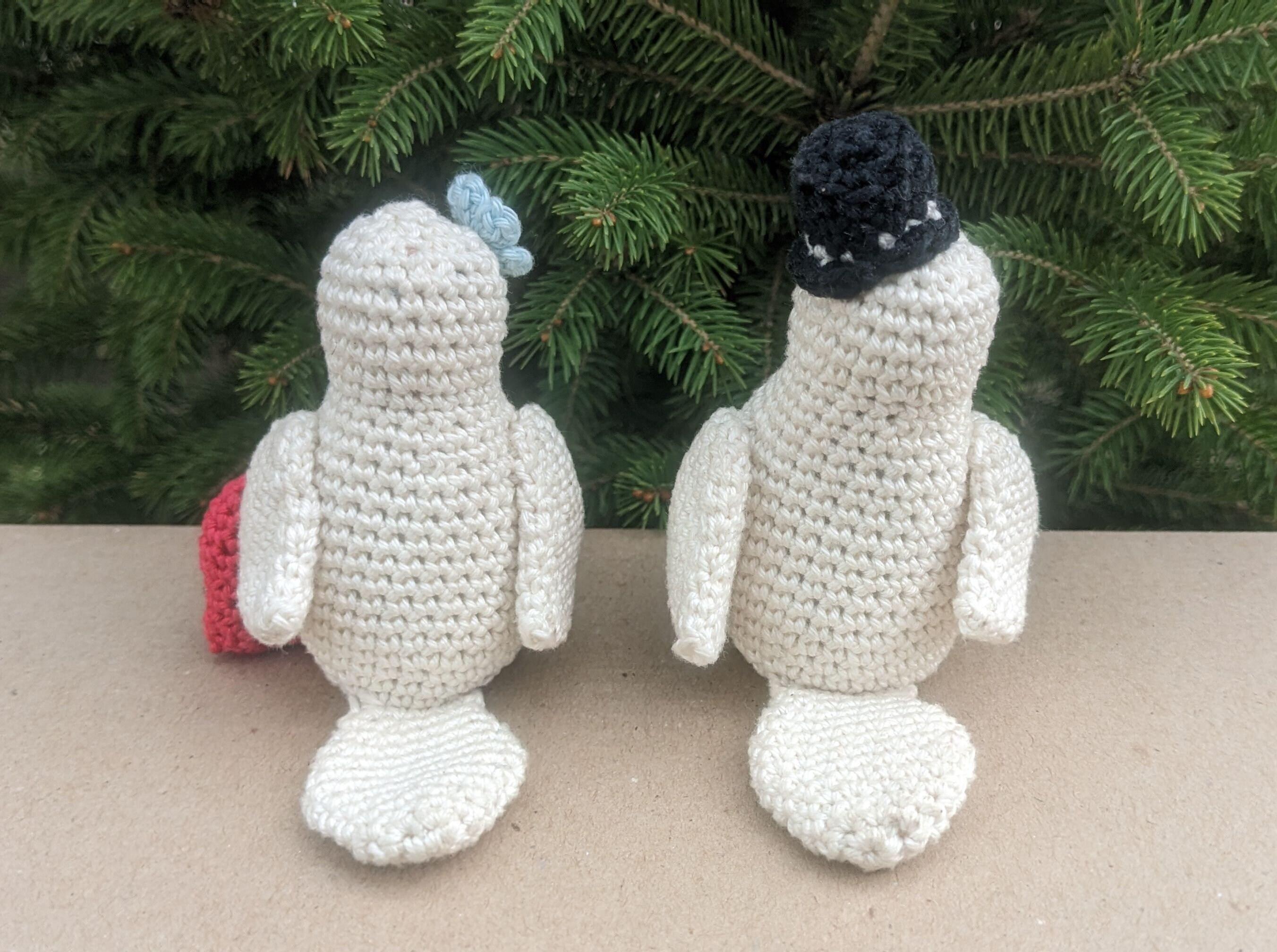 Wedding Doves Amigurumi English-US