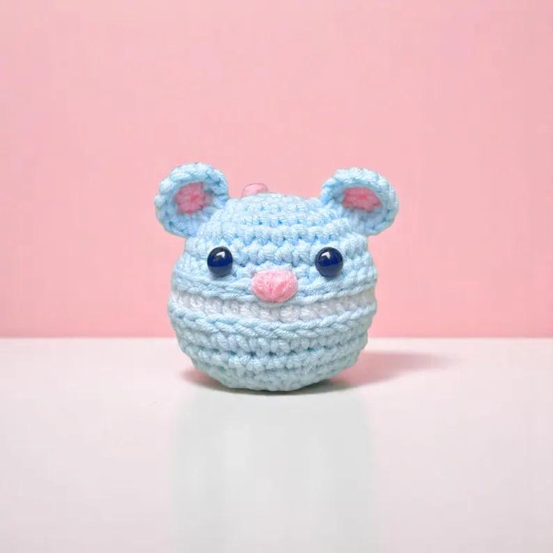 Mouse Macaron Crochet Pattern