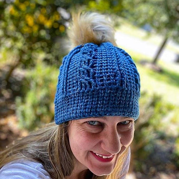 Daisy Cable Beanie