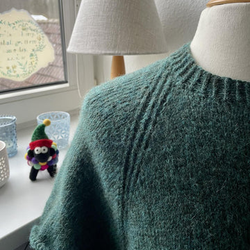 Top Down Sweater Forest