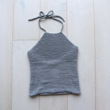 Beginner Knit Halter Top