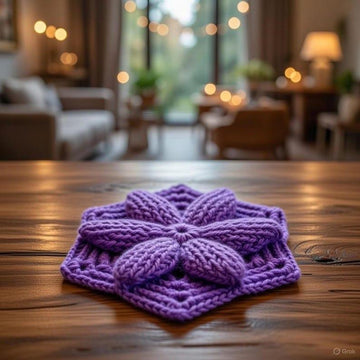 Crochet 3D Motif Pdf + Video Tutorial
