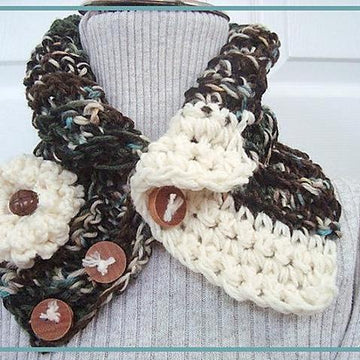 Button Band Hat and Cowl