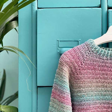 Basic Topdown Raglan Sweater