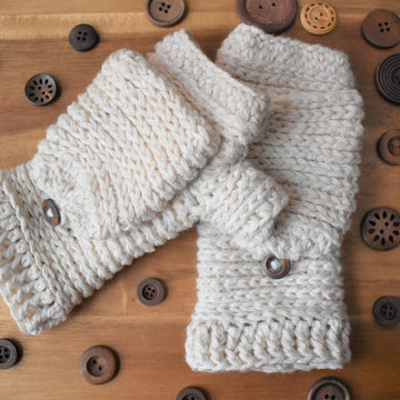 Tabby Star Mittens