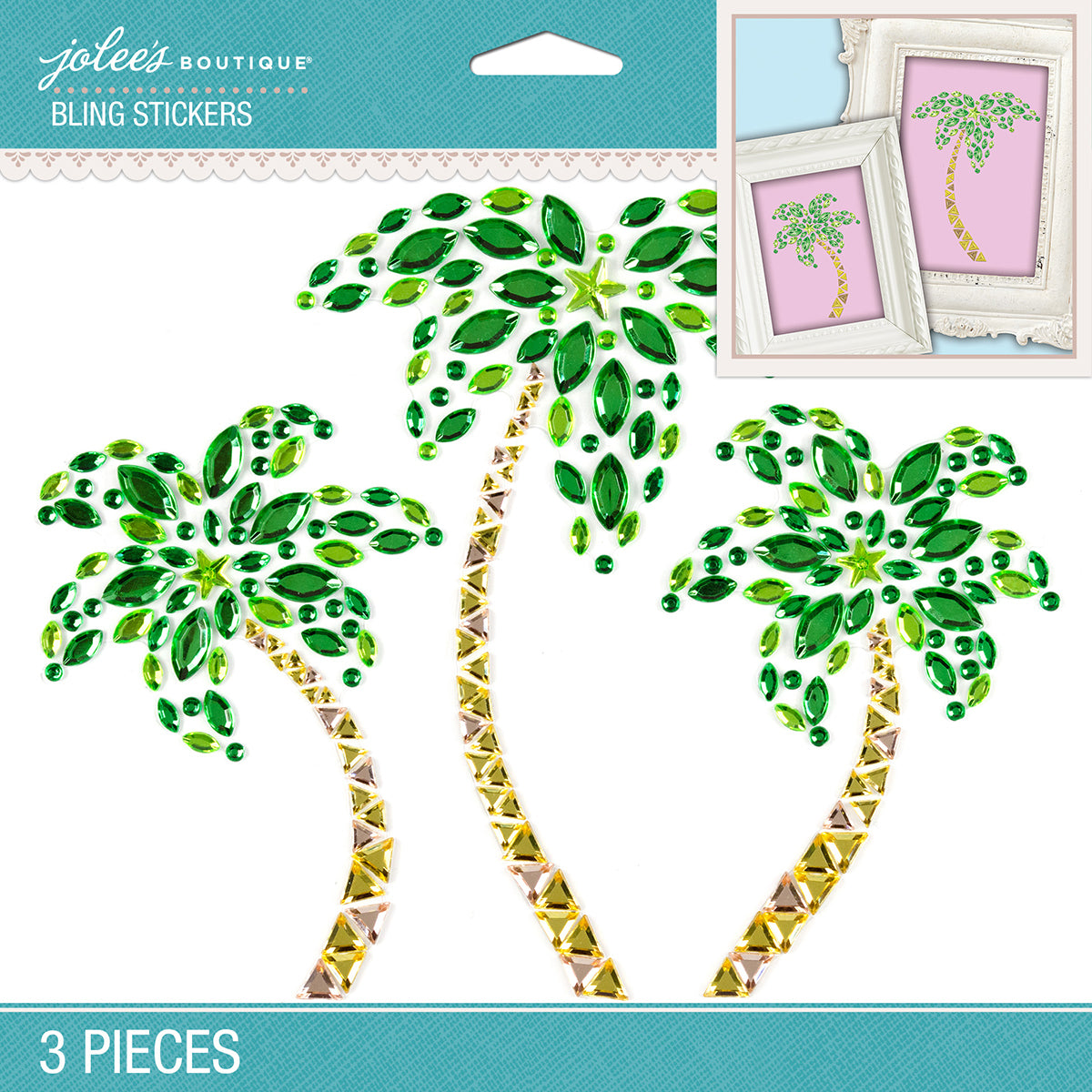 Jolee's Bling Stickers - Palm Trees