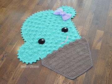 Snuggles The Cactus Rug