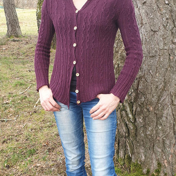 Meandres cardigan