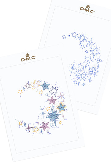 Shining Star in DMC - PAT0848 -  Downloadable PDF