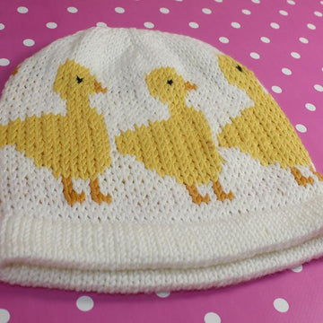 Baby Chick Ski Beanie Hat CIRCULAR
