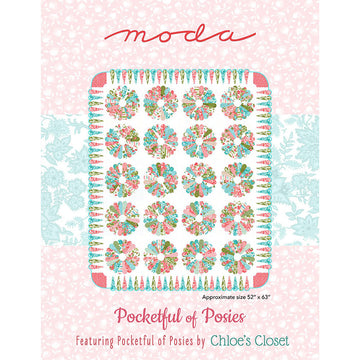 Moda Fabrics Pocketful Of Posies Quilt - Downloadable PDF