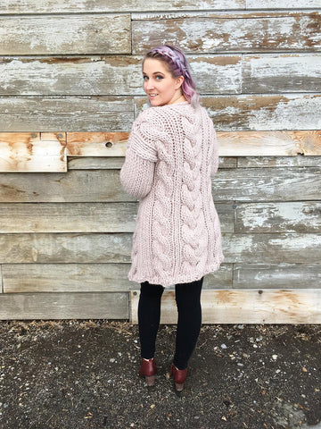 Cable Crush Cardi Coat