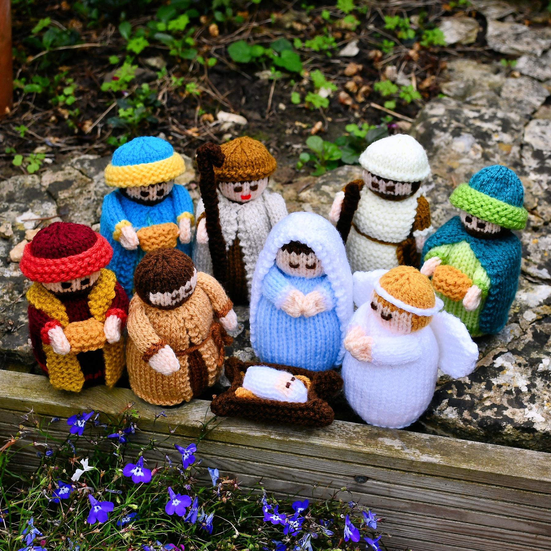 Nativity Story Dolls Knitting Pattern - Toy Knitting Pattern