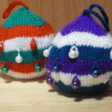 Festive Beaded Bauble