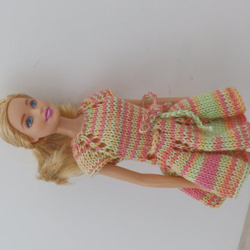 Cotton Candy Barbie Dress