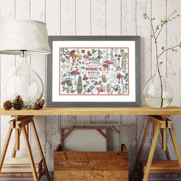 Dimensions The Gold Collection: Woodland Magic Cross Stitch Kit - 16in x 11in