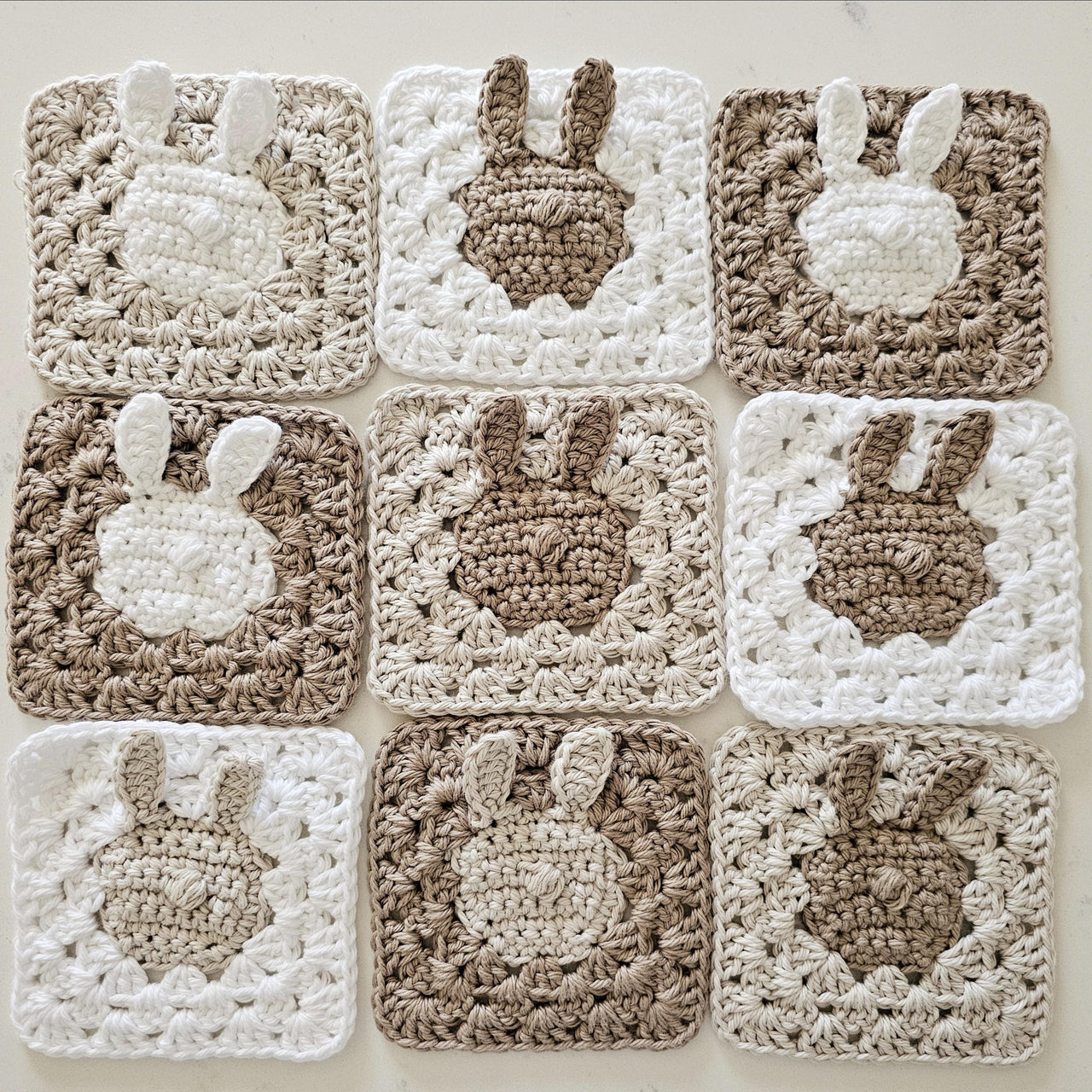 Bunny Ears Granny Square