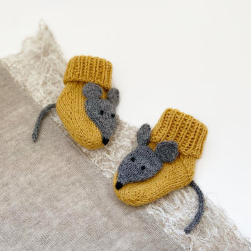 Baby socks MIRA with mice