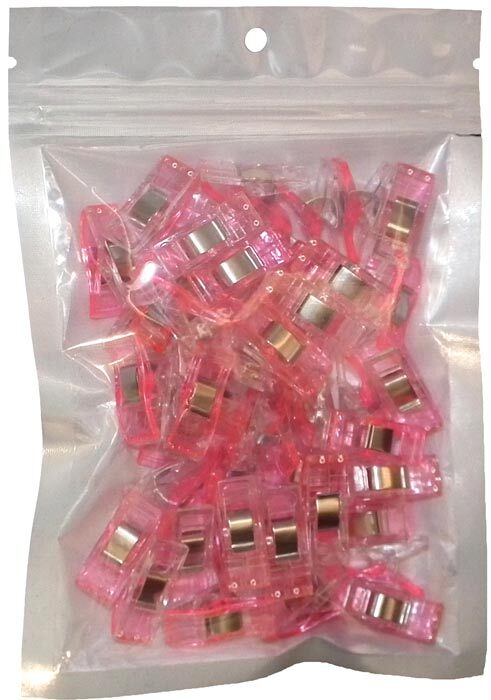 Siesta Frames 50 Small Pink Fabric Clips