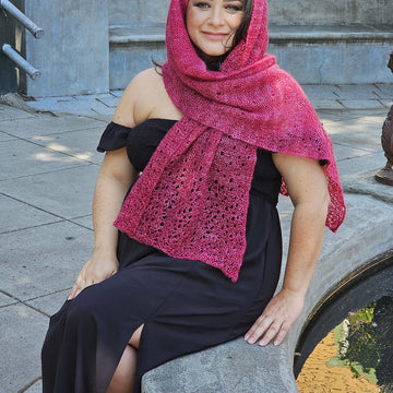 Effervescent Lace Stole