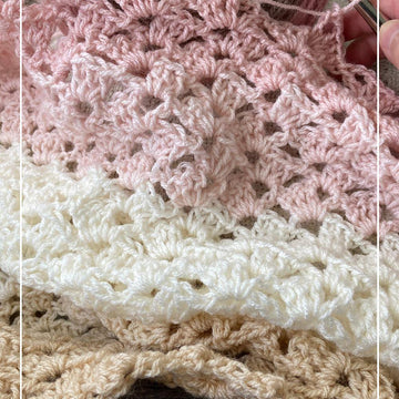 Sandstone and Rose Blanket