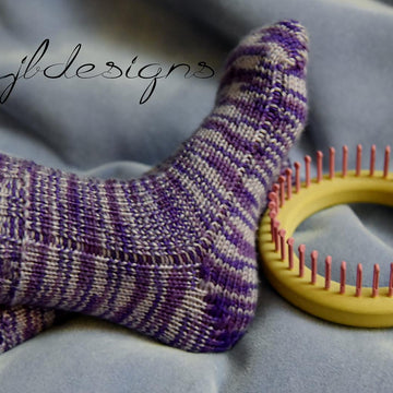 Toasty Toes 40 Peg Loom Knit Socks