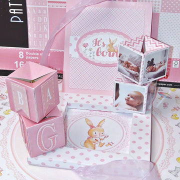 Ciao Bella Double-Sided Paper Pack 90lb 12"X12" 8/Pkg - Ninna Nanna Girl, 8 Designs/1 Each