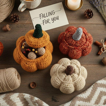 Crochet Pumpkin Box Pattern: Thanksgiving Decor (PDF Pattern)