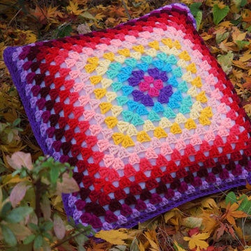 Summer Fun Granny Cushion