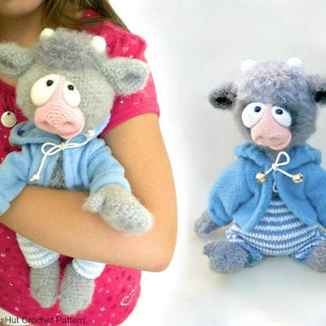 117 Baby Goat and Baby Bull animal