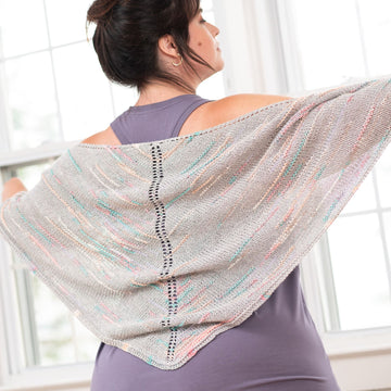 Kabat Shawl in Berroco Splash - Downloadable PDF