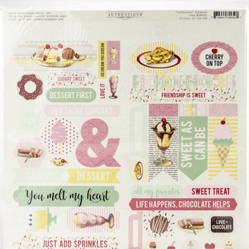 Authentique Paper Authentique Collection Kit 12"X12" - Confection