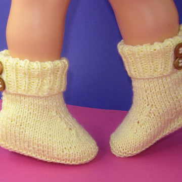 Easy Baby 2 Button Booties
