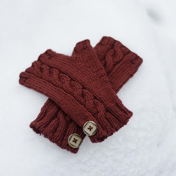 Through the Woods Fingerless Mitts